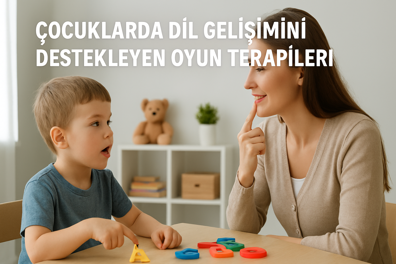 Çocuklarda Dil Gelişimini Destekleyen Oyun Terapileri ve Yöntemleri
