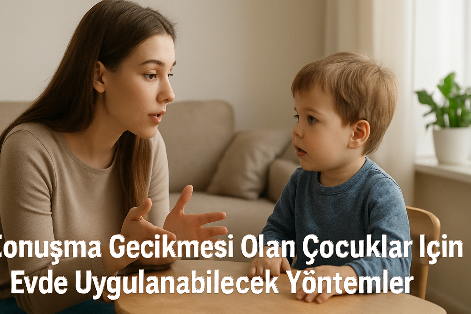 Konuşma Gecikmesi Olan Çocuklar İçin Evde Uygulanabilecek Yöntemler